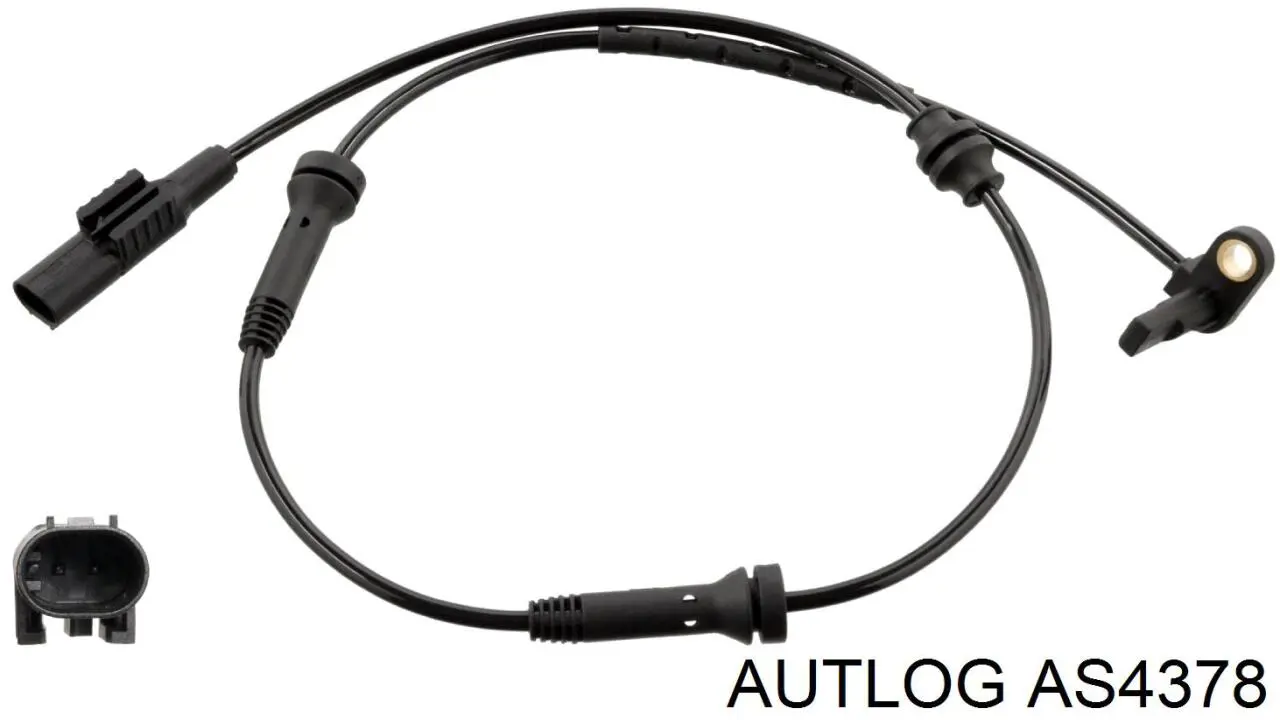 Sensor ABS delantero AS4378 Autlog