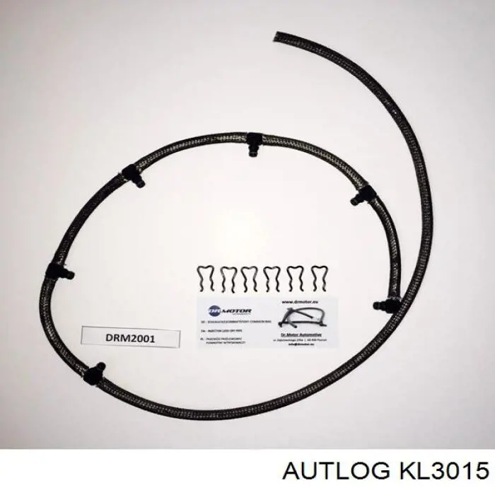 Трубка топливная, обратная от форсунок Autlog KL3015 цена, от 18.19 USD