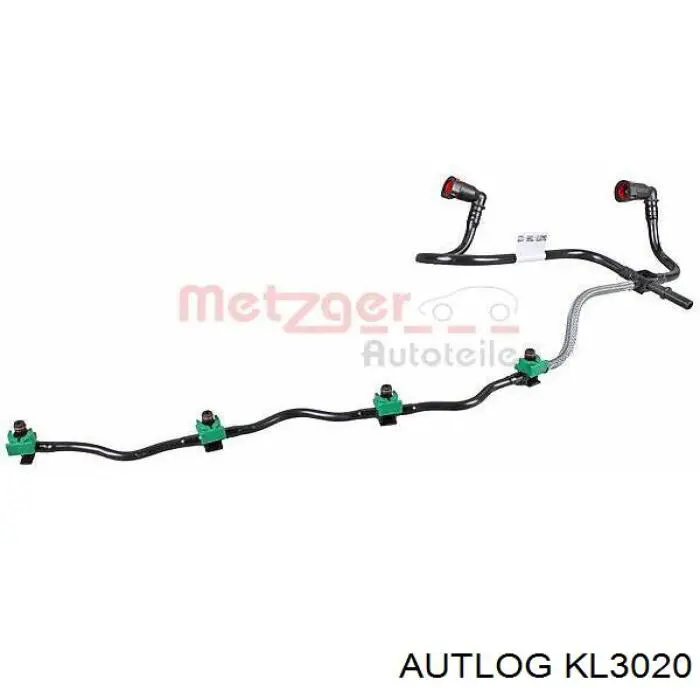Трубка топливная, обратная от форсунок Autlog KL3020 цена, от 32.27 USD