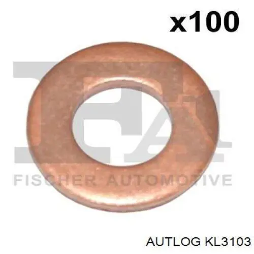 KL3103 Autlog Трубка топливная обратная от форсунок
