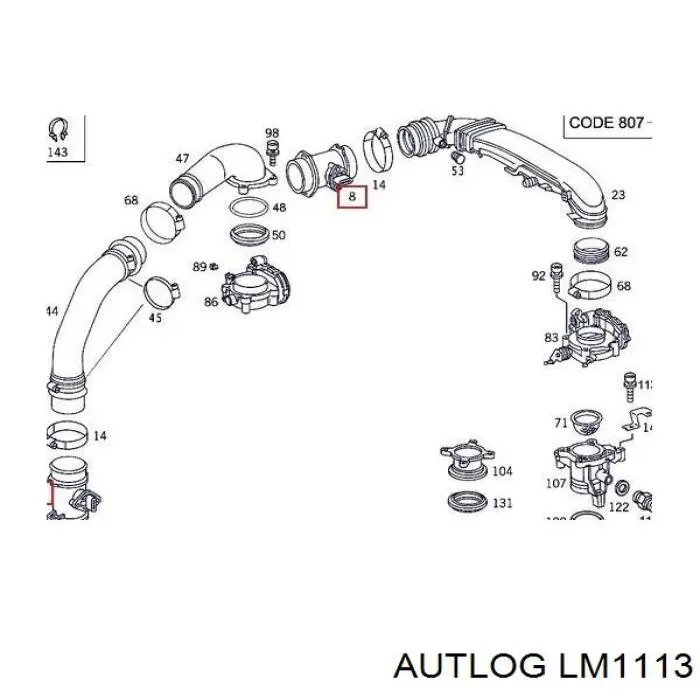 ДМРВ LM1113 Autlog