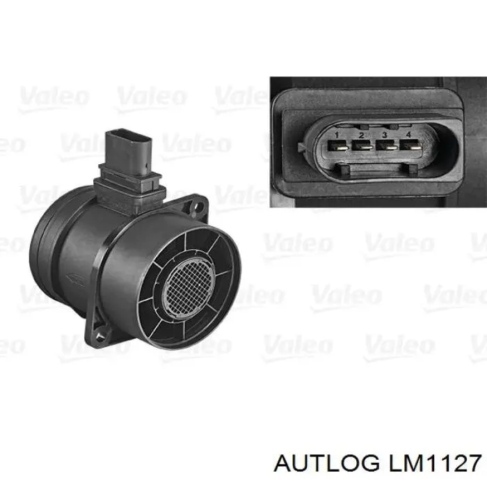 LM1127 Autlog sensor de fluxo (consumo de ar, medidor de consumo M.A.F. - (Mass Airflow))