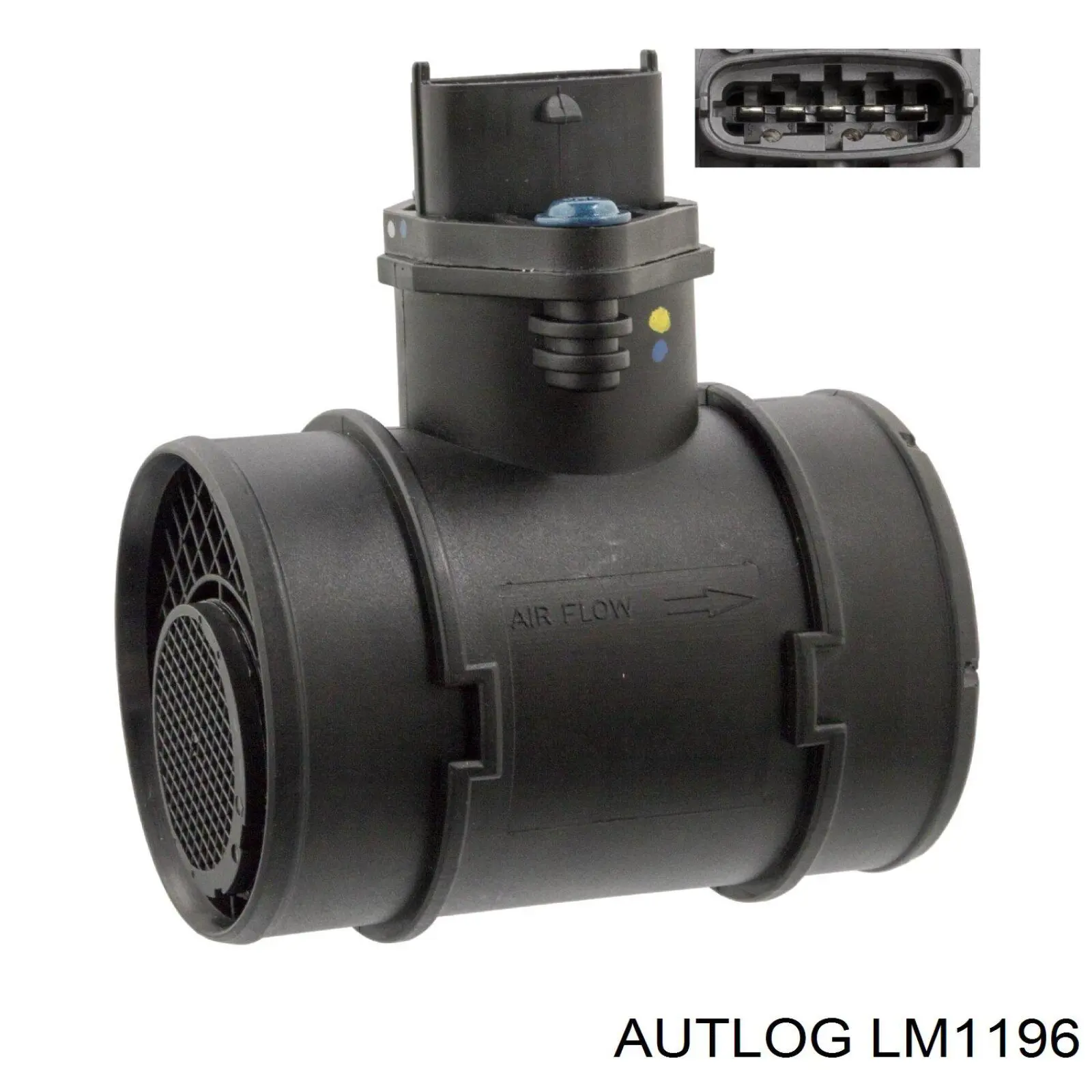 Sensor de fluxo (consumo) de ar, medidor de consumo M.A.F. - (Mass Airflow) Autlog LM1196 preço, a partir de 49,57 USD