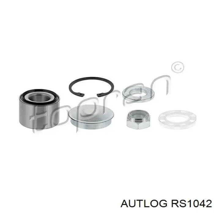 Cojinete de rueda trasero RS1042 Autlog