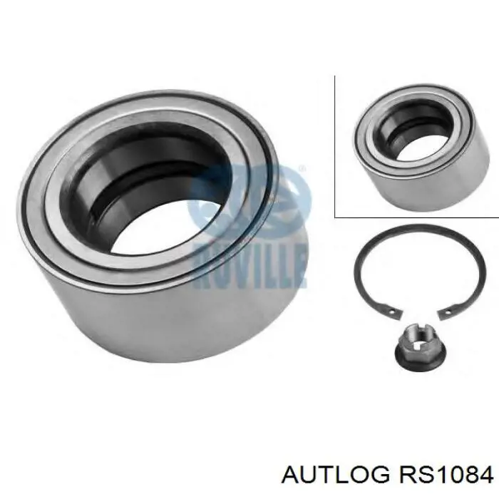 Комплект подшипника ступицы колеса Autlog RS1084 цена, от 25.31 USD