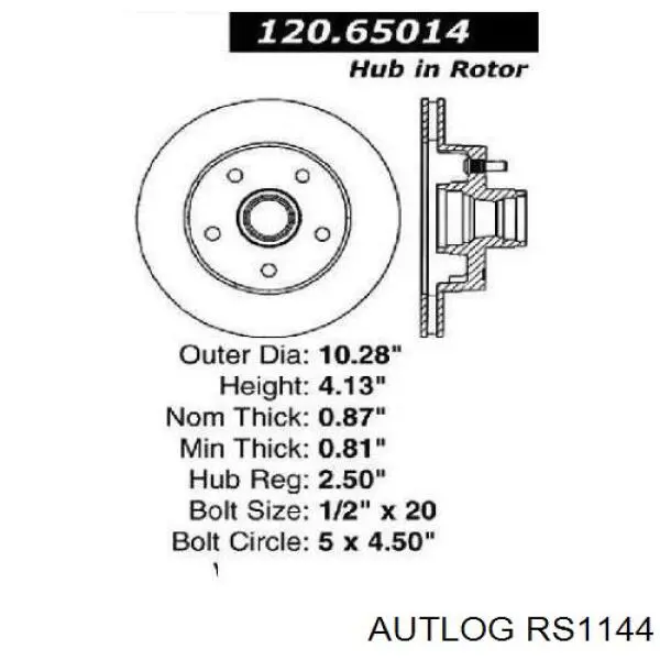 Подшипники задней ступицы Autlog RS1144 цена, от 23.51 USD