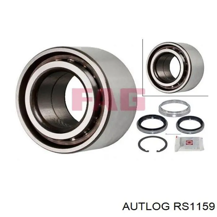 Купить RS1159 Autlog Подшипник передней ступицы