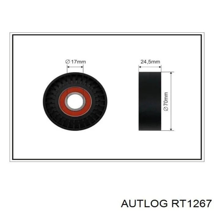 Купить RSX00027P Starline Натяжной ролик