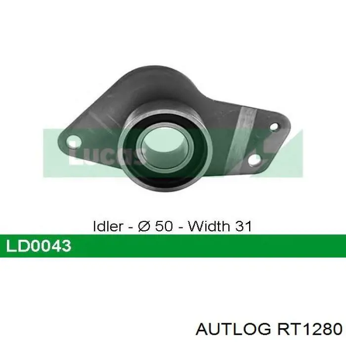 Обводной ролик ремня ГРМ Autlog RT1280 цена, от 14.96 USD