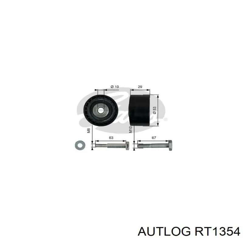 Обводной ролик ремня ГРМ General Motors 636439 цена, от 14.67 USD