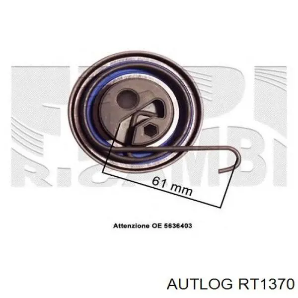 Ролик ГРМ RT1370 Autlog