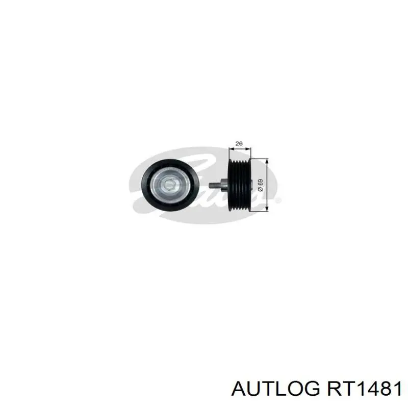 Паразитный ролик приводного ремня Fast FT44665 цена, от 20.88 USD