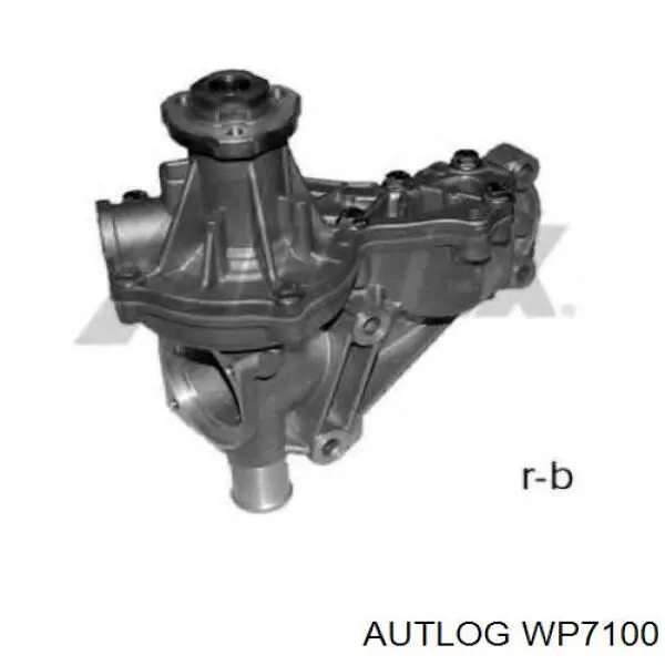 WP7100 Autlog Водяной насос охлаждения, с корпусом