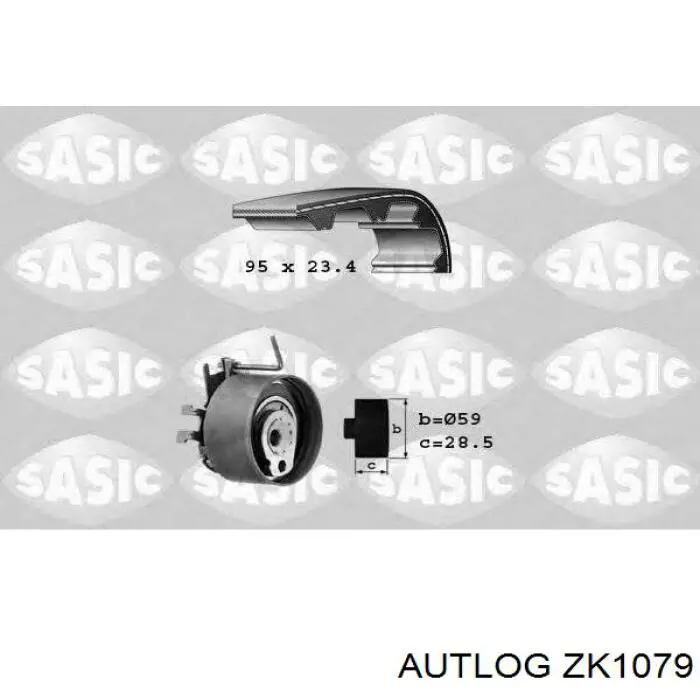Комплект ГРМ 8660005800 Renault (RVI)