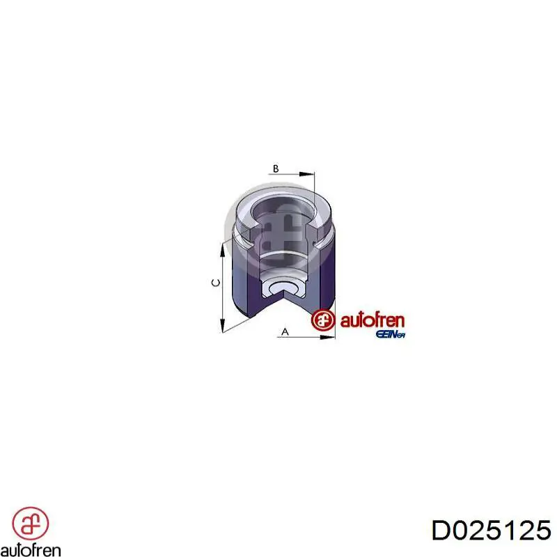 Поршень суппорта тормозного, заднего Brembo FPI044 цена, от 12.17 USD