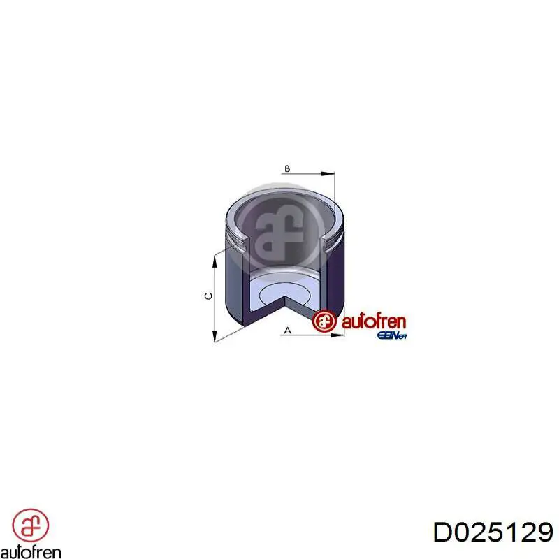 8472238 Renault (RVI) Поршень тормозного суппорта переднего