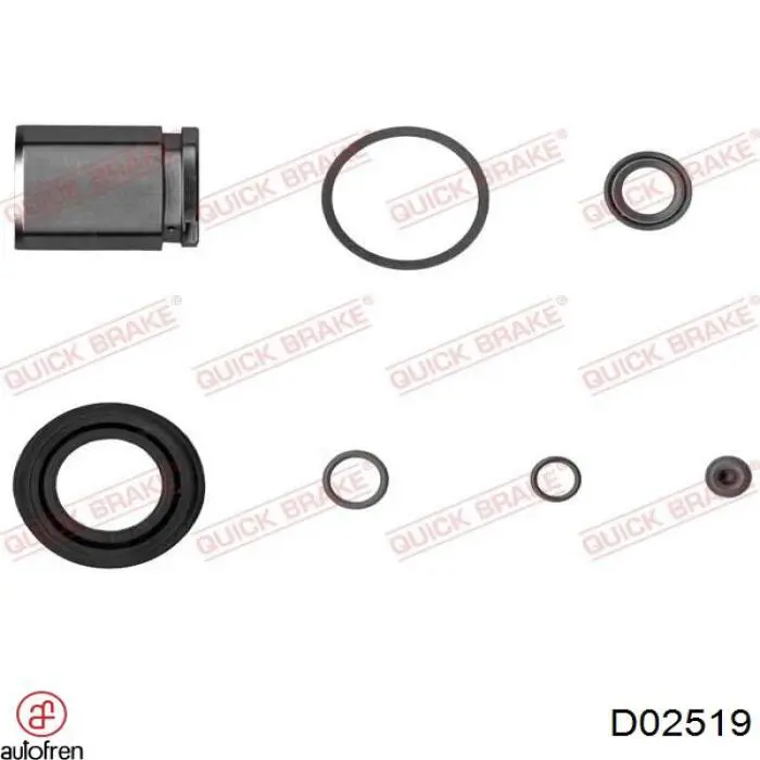 Поршень суппорта тормозного, заднего Autofren D02519 цена, от 6.19 USD