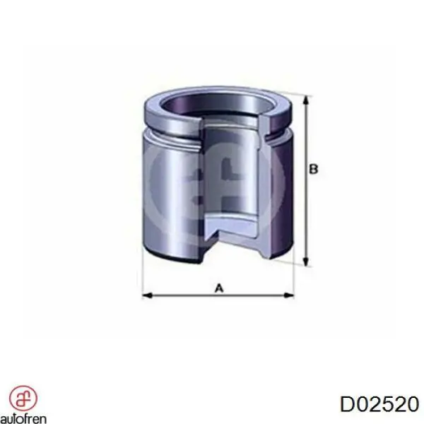 Поршень суппорта тормозного переднего P545801MSG MSG