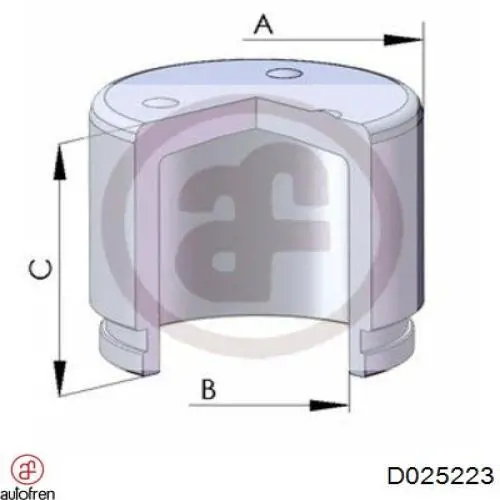 Поршень тормозного суппорта переднего  AUTOFREN D025223