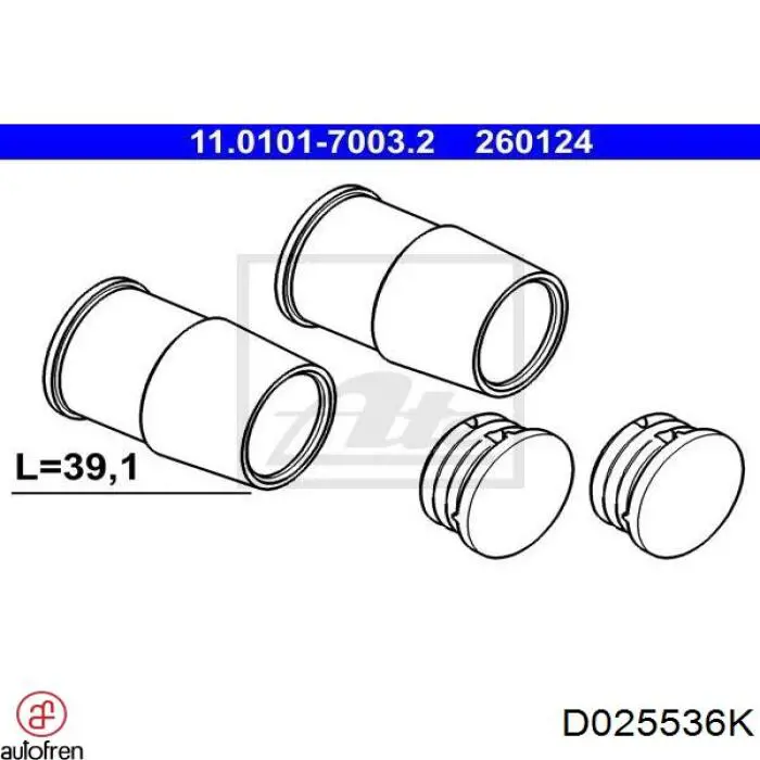 Поршень суппорта тормозного заднего K415201 Frenkit