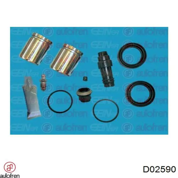 Поршень суппорта тормозного, переднего Autofren D02590 цена, от 6.59 USD