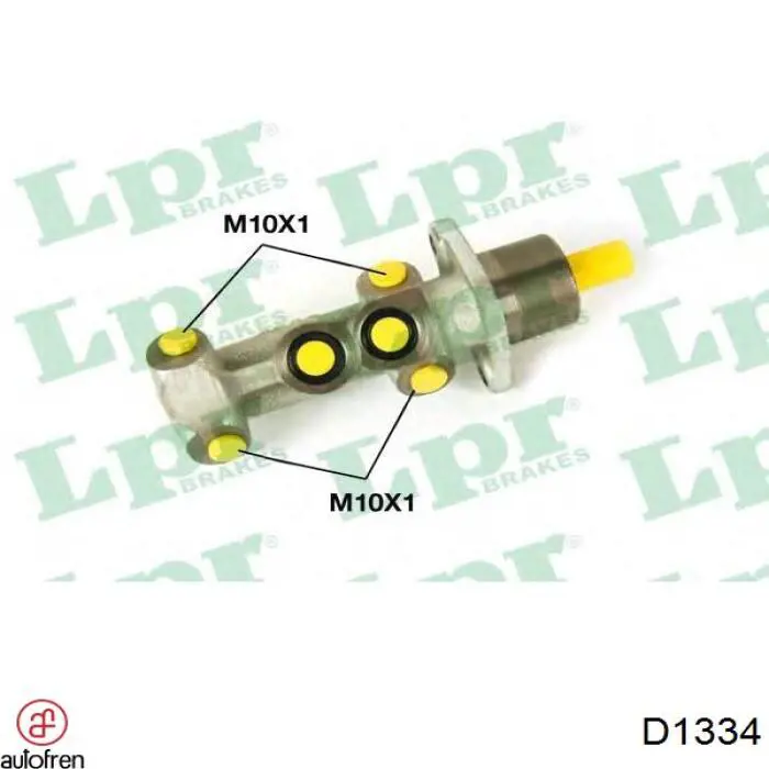 Ремкомплект главного тормозного цилиндра Autofren D1334 цена, от 6.50 USD
