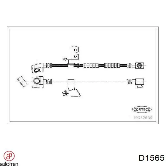 Ремкомплект главного тормозного цилиндра Autofren D1565 цена, от 10.53 USD