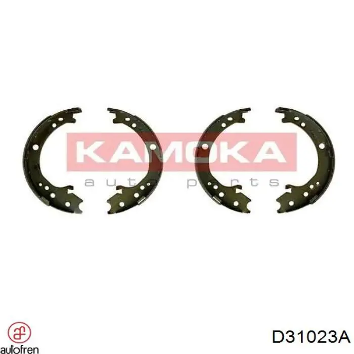 Купить D31023A Autofren Монтажный комплект задних барабанных колодок