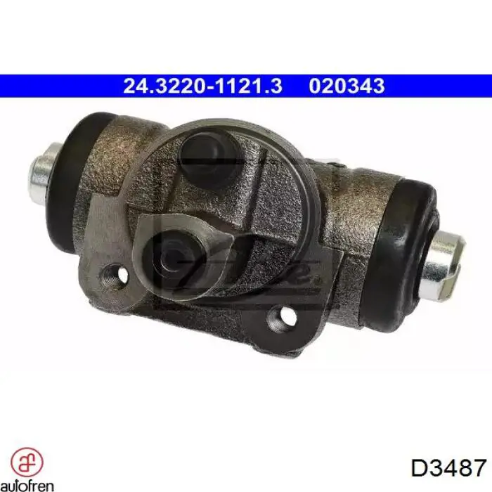 Ремкомплект тормозного цилиндра заднего Autofren D3487 цена, от 5.30 USD