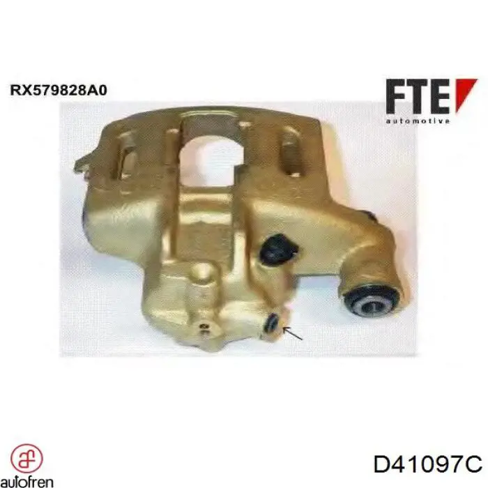 Купить D41097C Autofren Ремкомплект переднего суппорта