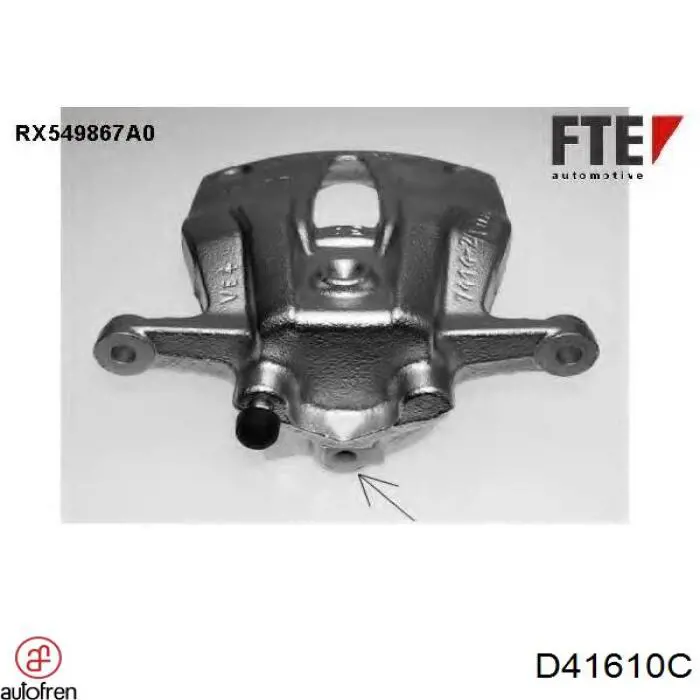 Ремкомплект тормозной системы Autofren D41610C цена, от 27.12 USD