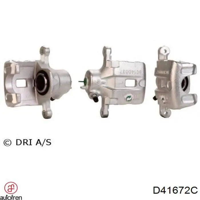 Ремкомплект супорту гальмівного заднього D41672C Autofren