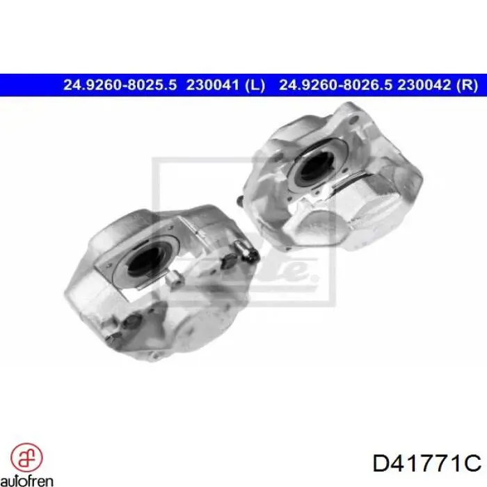 Купить D41771C Autofren Ремкомплект переднего суппорта