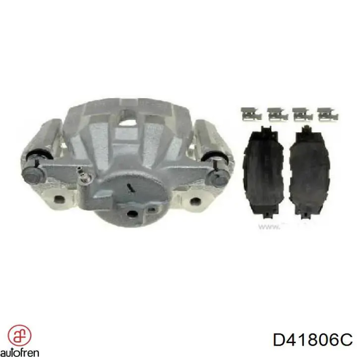 D41806C Autofren ремкомплект суппорта тормозного переднего