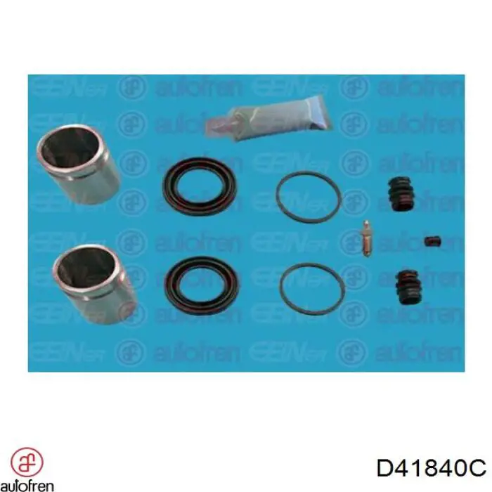 D41840C Autofren kit de reparação de suporte do freio traseiro