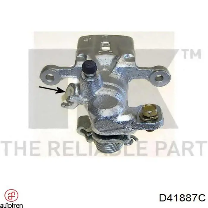 Ремкомплект суппортов Autofren D41887C цена, от 13.34 USD