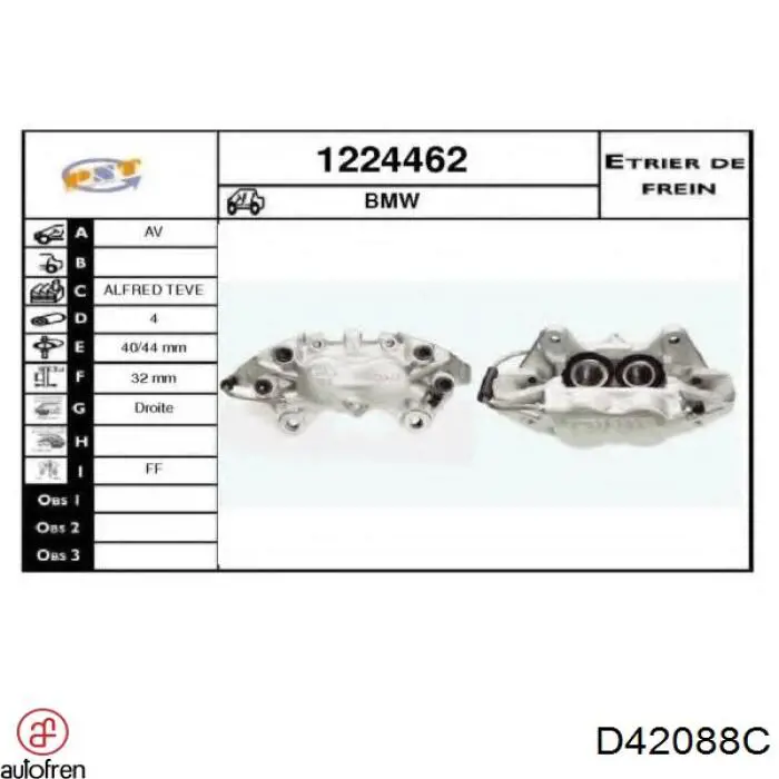 Ремкомплект тормозной системы ERT 401995 цена, от 33.16 USD
