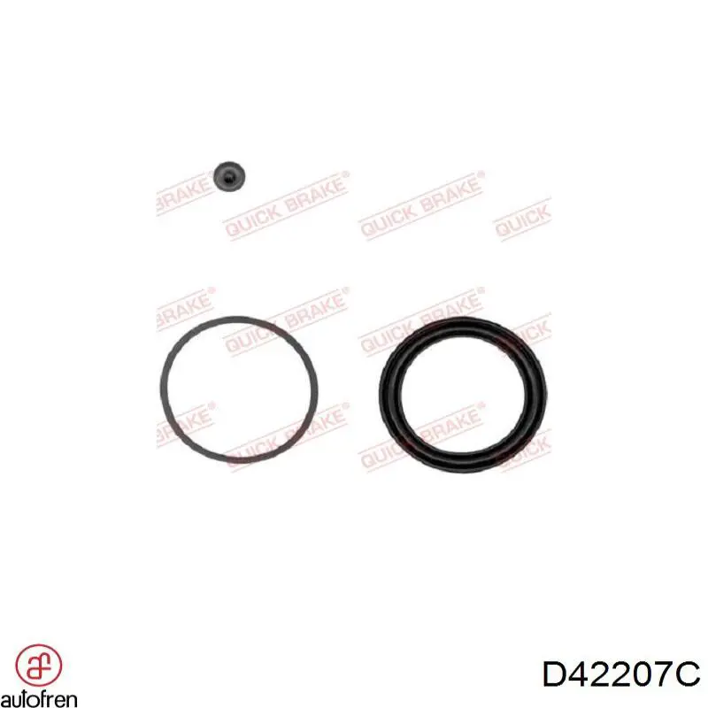 Ремкомплект тормозной системы Autofren D42207C цена, от 29.74 USD