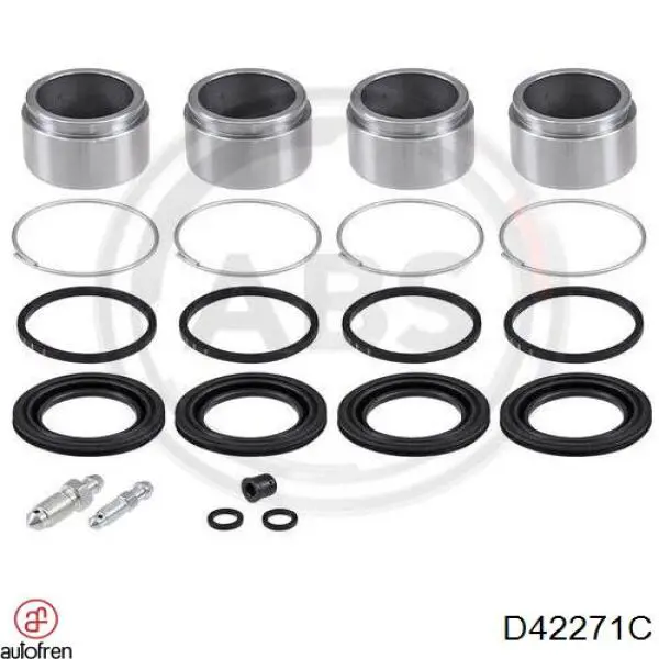 Ремкомплект суппорта тормозного, переднего на Mitsubishi Pajero IV LONG V90