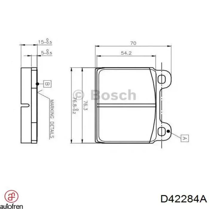 Ремкомплект тормозных колодок General Motors 4467098 цена, от 4.98 USD