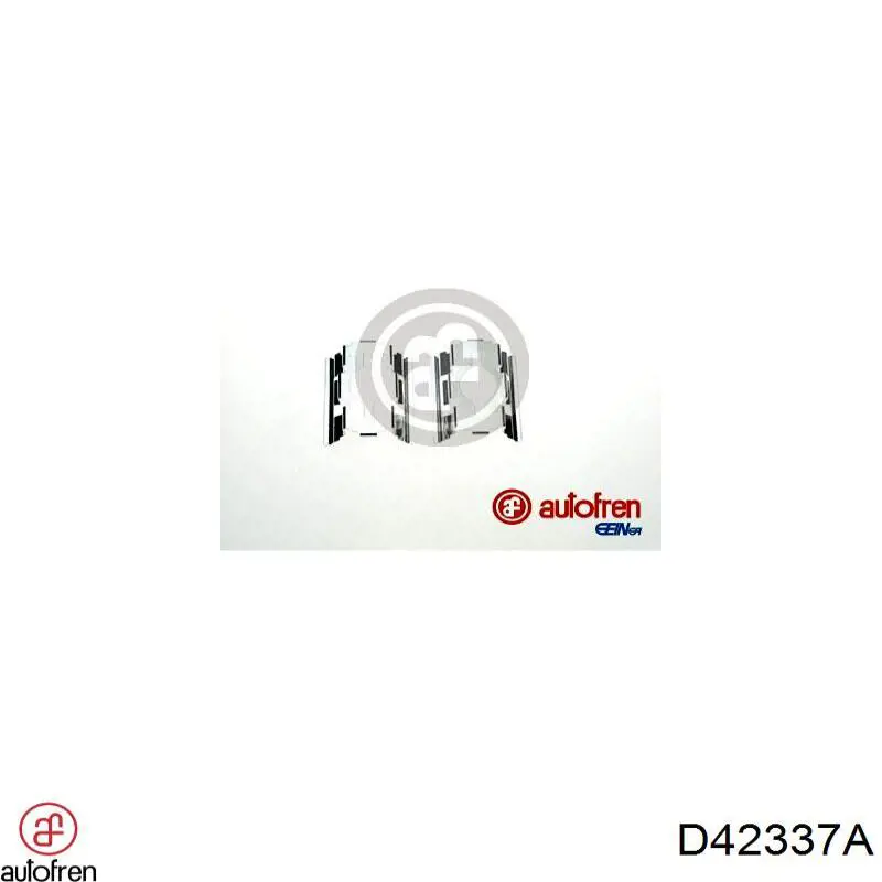 D42337A Autofren kit de molas de fixação de sapatas de disco dianteiras