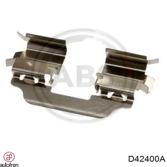 D42400A Autofren комплект пружинок крепления дисковых колодок задних