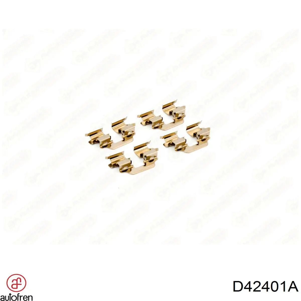 Купить 440830207R Renault (RVI) Комплект пружинок крепления дисковых колодок задних