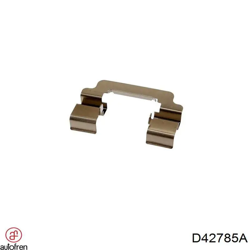 D42785A Autofren комплект пружинок крепления дисковых колодок задних