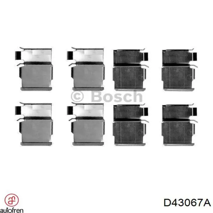Ремкомплект тормозных колодок ERT 420361 цена, от 5.58 USD