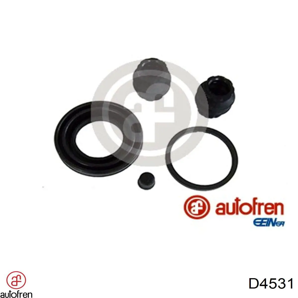 D4531 Autofren ремкомплект суппорта тормозного заднего