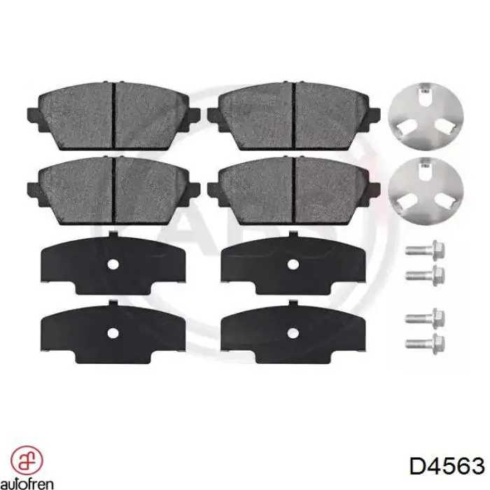 Ремкомплект суппортов Autofren D4563 цена, от 3.63 USD