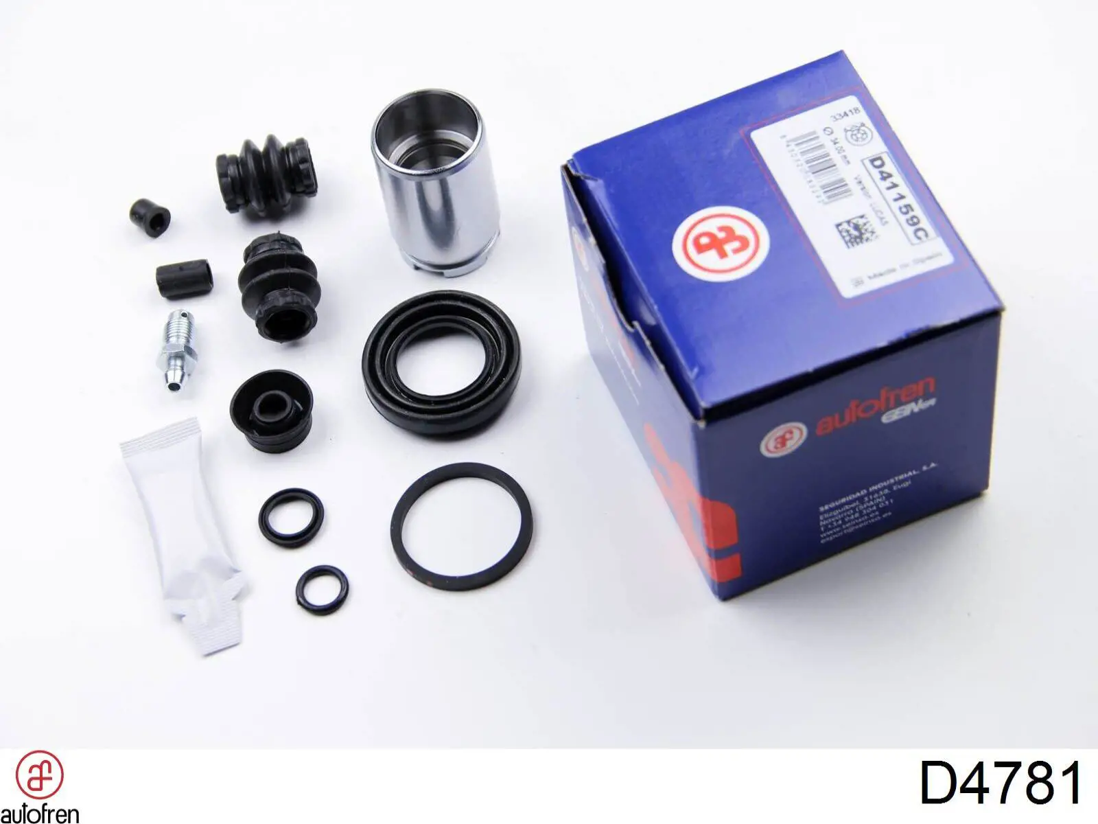 Ремкомплект суппортов Autofren D4781 цена, от 7.05 USD