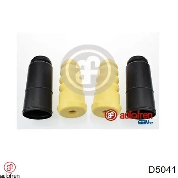 D5041 Autofren pára-choque (grade de proteção de amortecedor traseiro + bota de proteção)