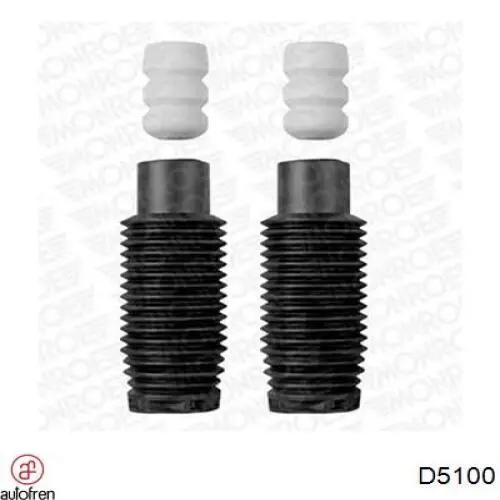 Буфер (отбойник) амортизатора переднего + пыльник D5100 Autofren
